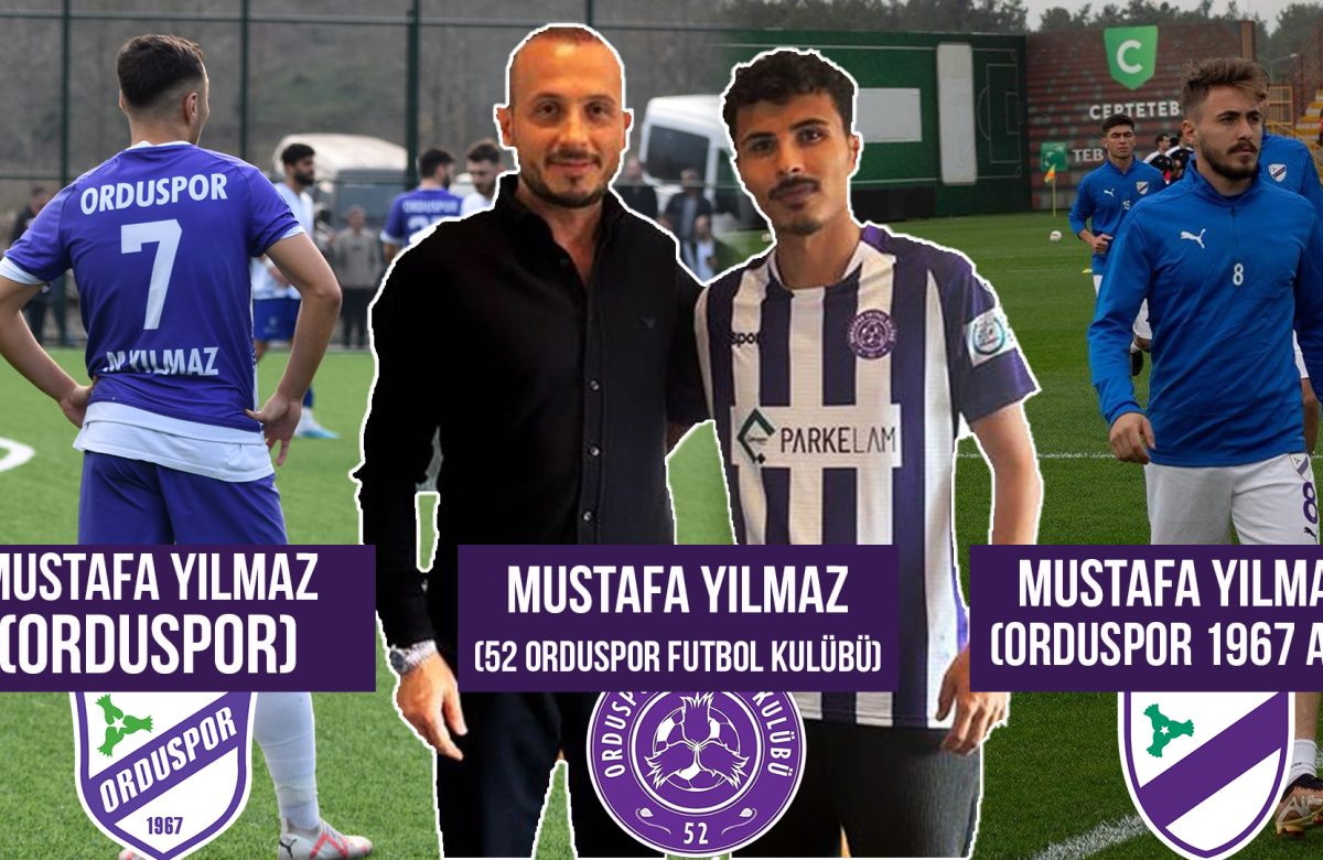 Karadeniz Fıkrası Gibi, Ordu’da Üç Ayrı Takım Üç Ayrı Mustafa Yılmaz