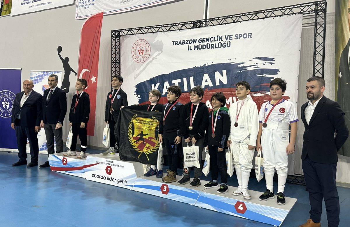 Minikler Eskrim Epe Açık Turnuvası’nda Ordu’ya Madalya Geldi