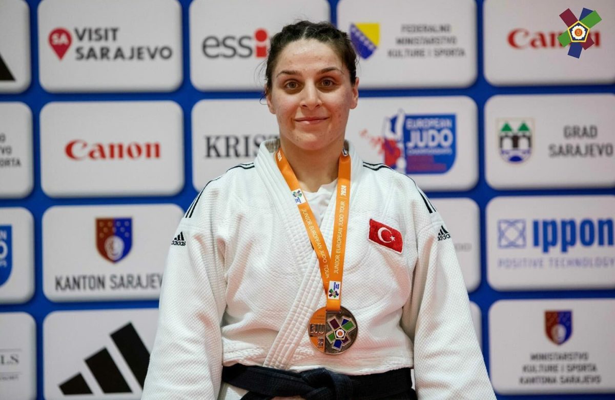 Judo’da Gençler Avrupa Üçüncüsü Gülsüm Ağaç Oldu