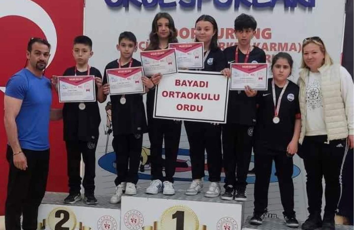 Ordu Bayadı Ortaokulu, Sinop’ta Curling Birincisi Oldu