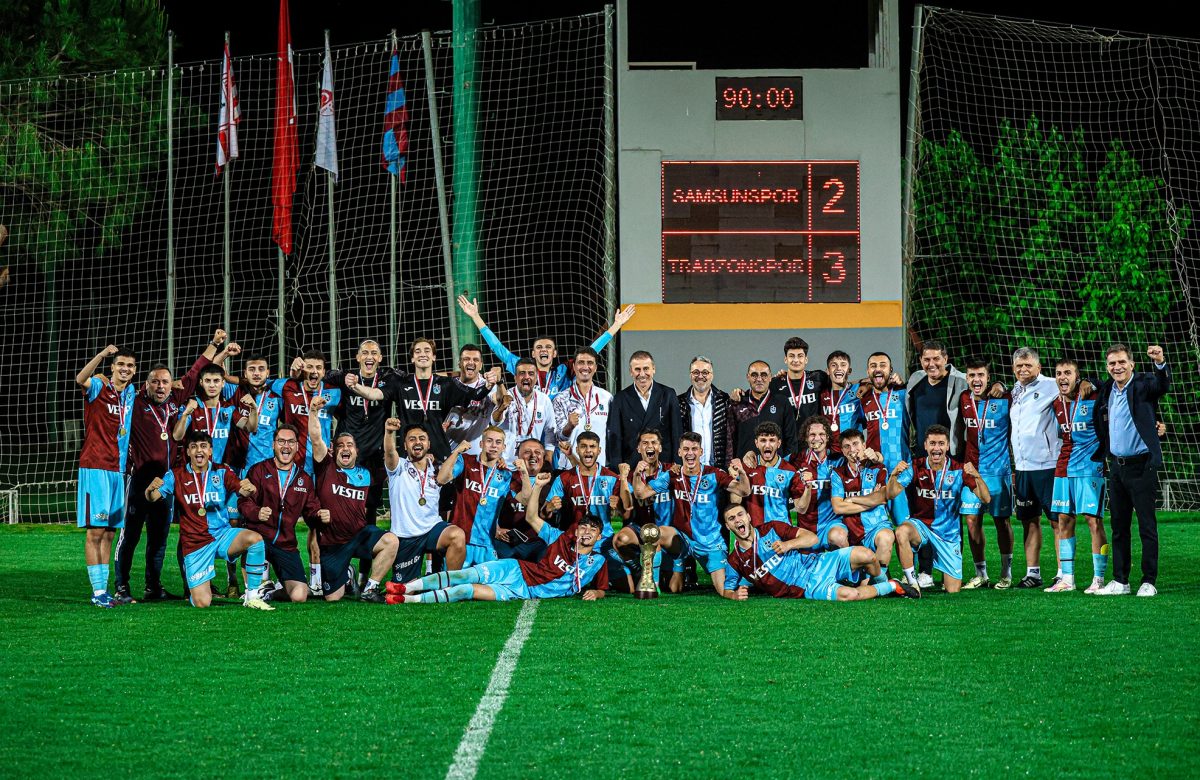 U19 Ligi Finali’nde Yılport Samsunspor’u Yenen Trabzonspor Kupaya Uzandı 3-2