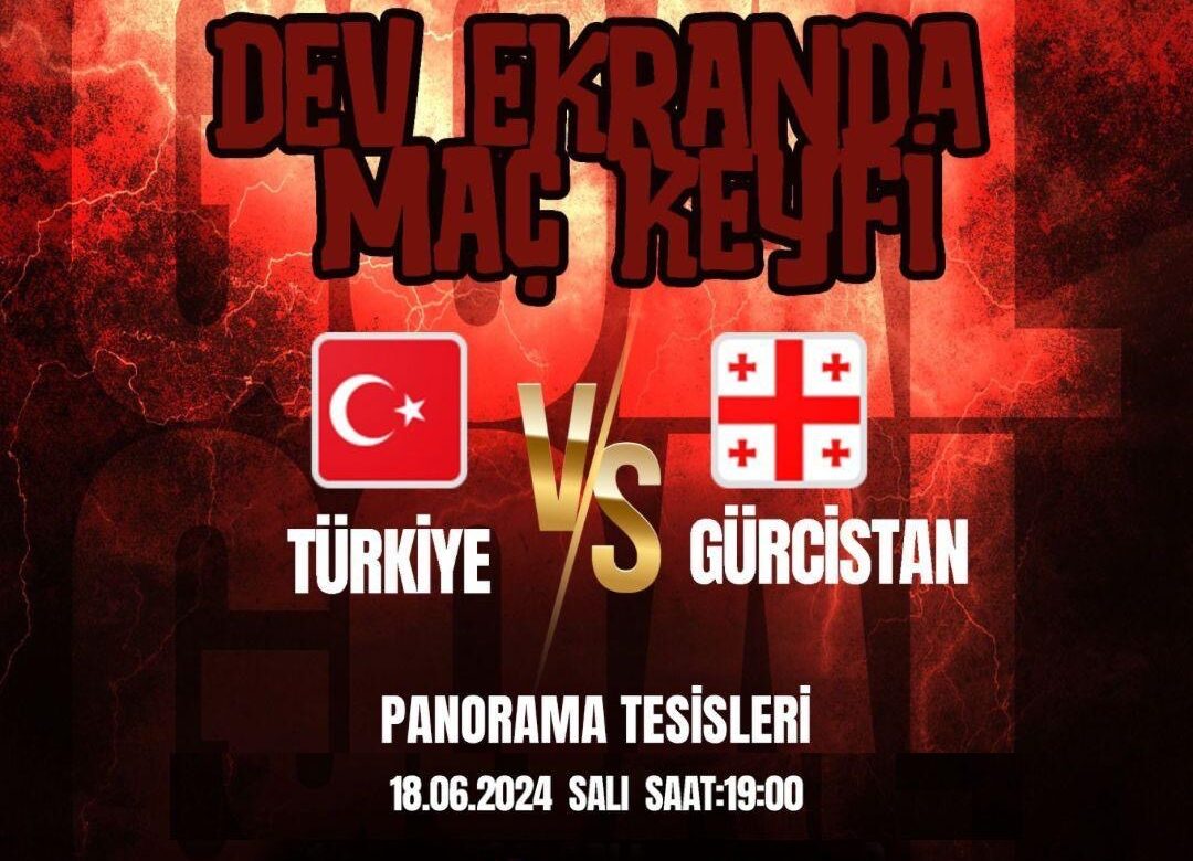 Türkiye ile Gürcistan Maçı Heyecanı Ordu’da Dev Ekranda Yaşanacak