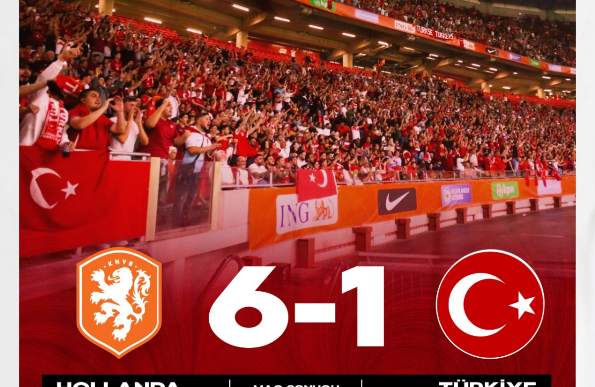 Türkiye, Hollanda İle Eşleşti; Akıllara Yine 6-1’lik Maç Geldi
