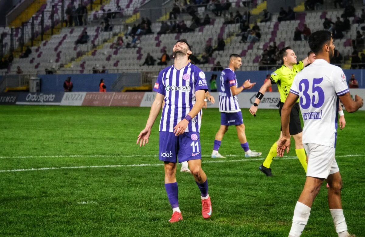 52 Orduspor Futbol Kulübü’nde Hücum Hattı Düşündürüyor