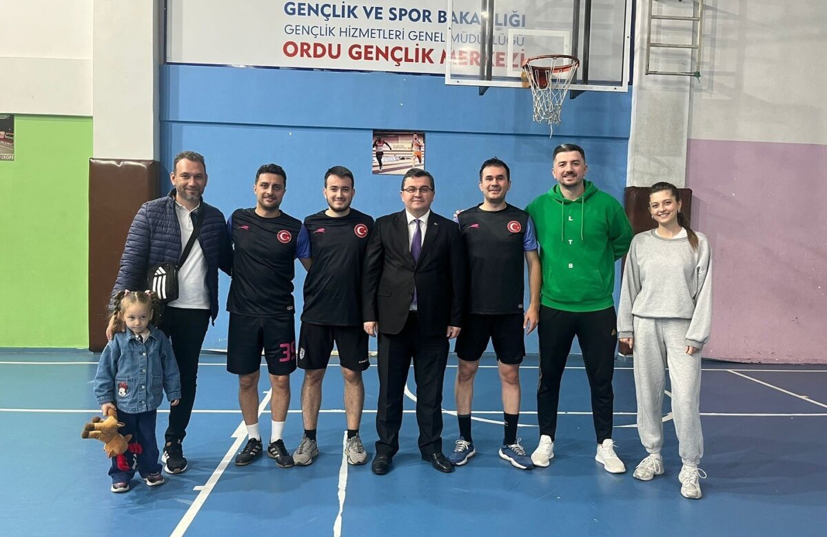 Gölköy İlçe Milli Eğitim Müdürlüğü Ayak Tenisi Şampiyonu Oldu