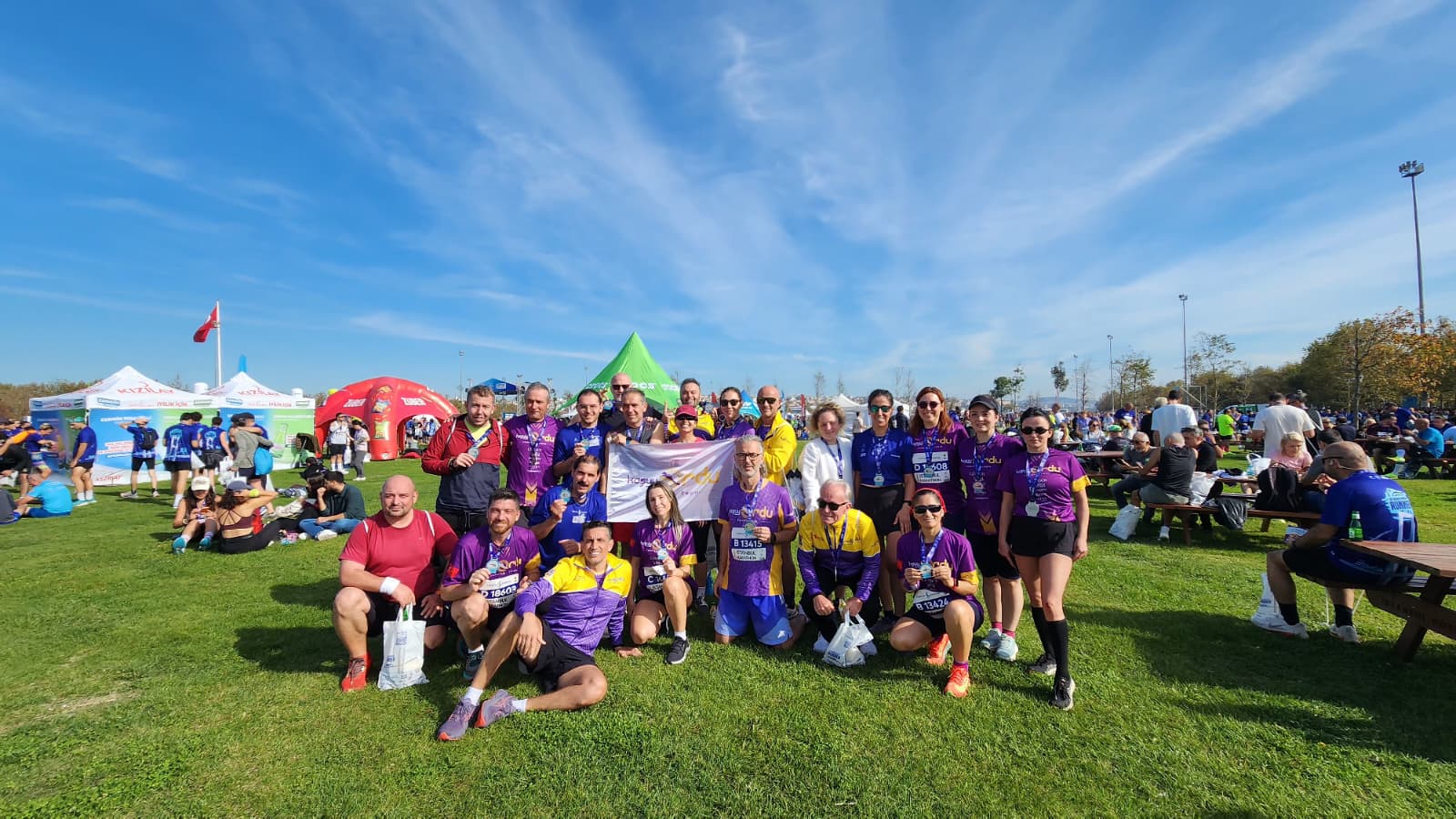  KoşuyOrdu Spor Kulübü, 47. İstanbul Maratonu’nu ‘Finisher’ Bitirdi