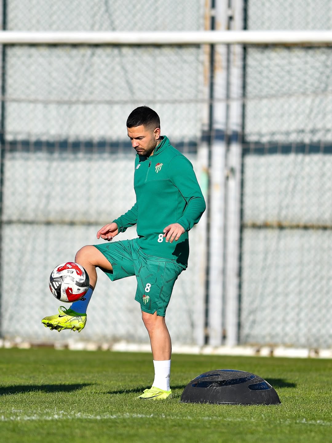 Tayfun Aydoğan Bursaspor’da Antrenmana Çıktı