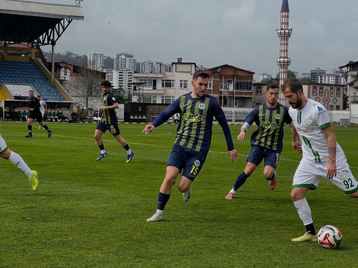 Fatsa Belediyespor ile Ünye 1957 Spor Karşılaştı