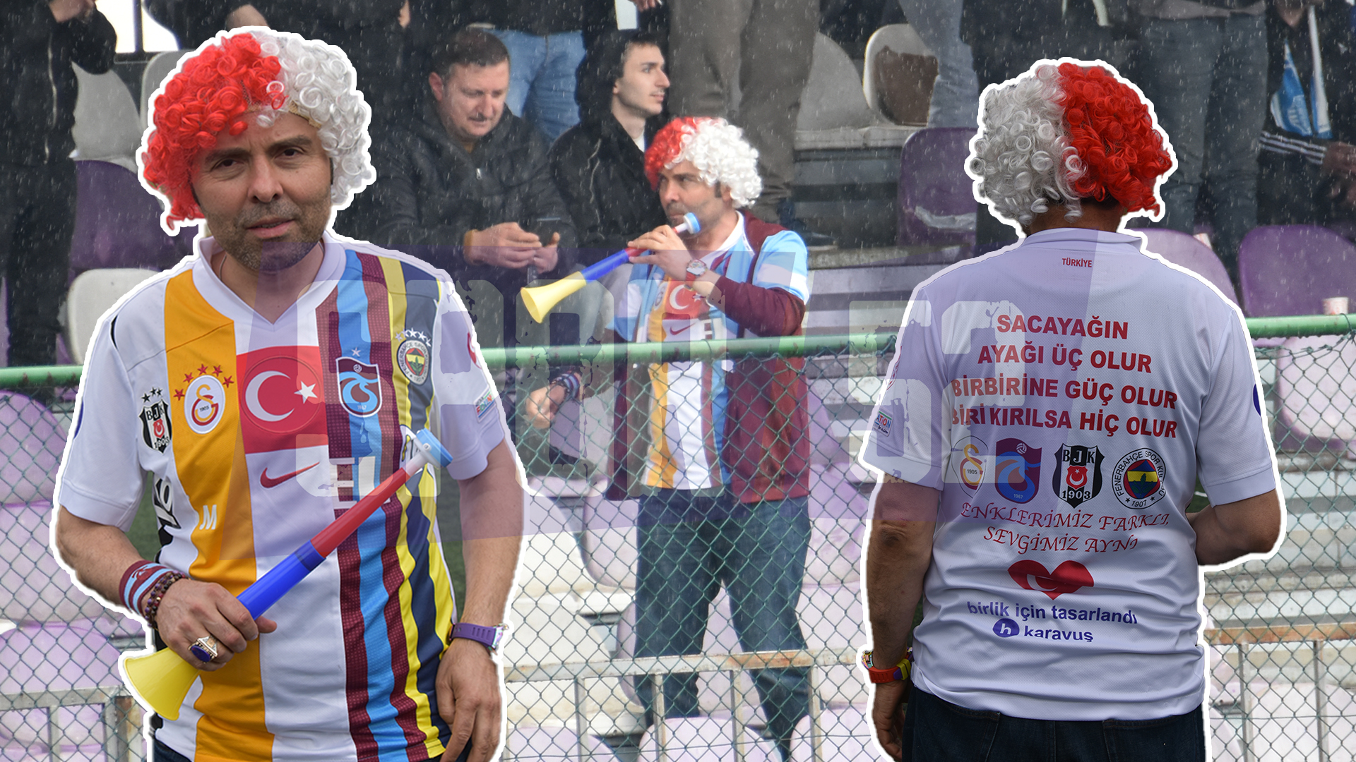 Beş Formayı Tek Bedende Topladı, Ordu’da Tribünlerde İlgi Gördü