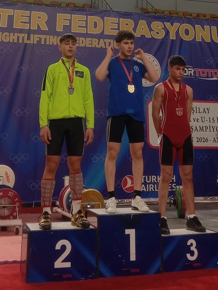 Ordulu Halterci Ankara’dan Derece İle Döndü