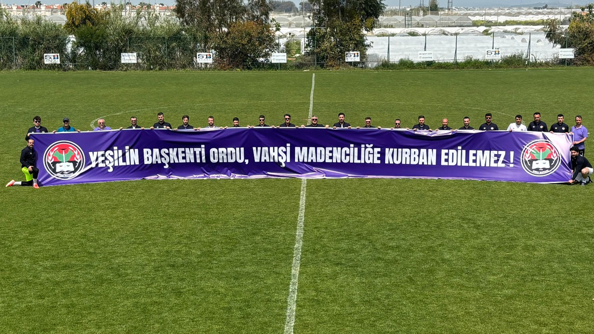Ordu Barosu Futbol Kulübü’nün ‘Maden Tepkisi’ Dikkat Çekti