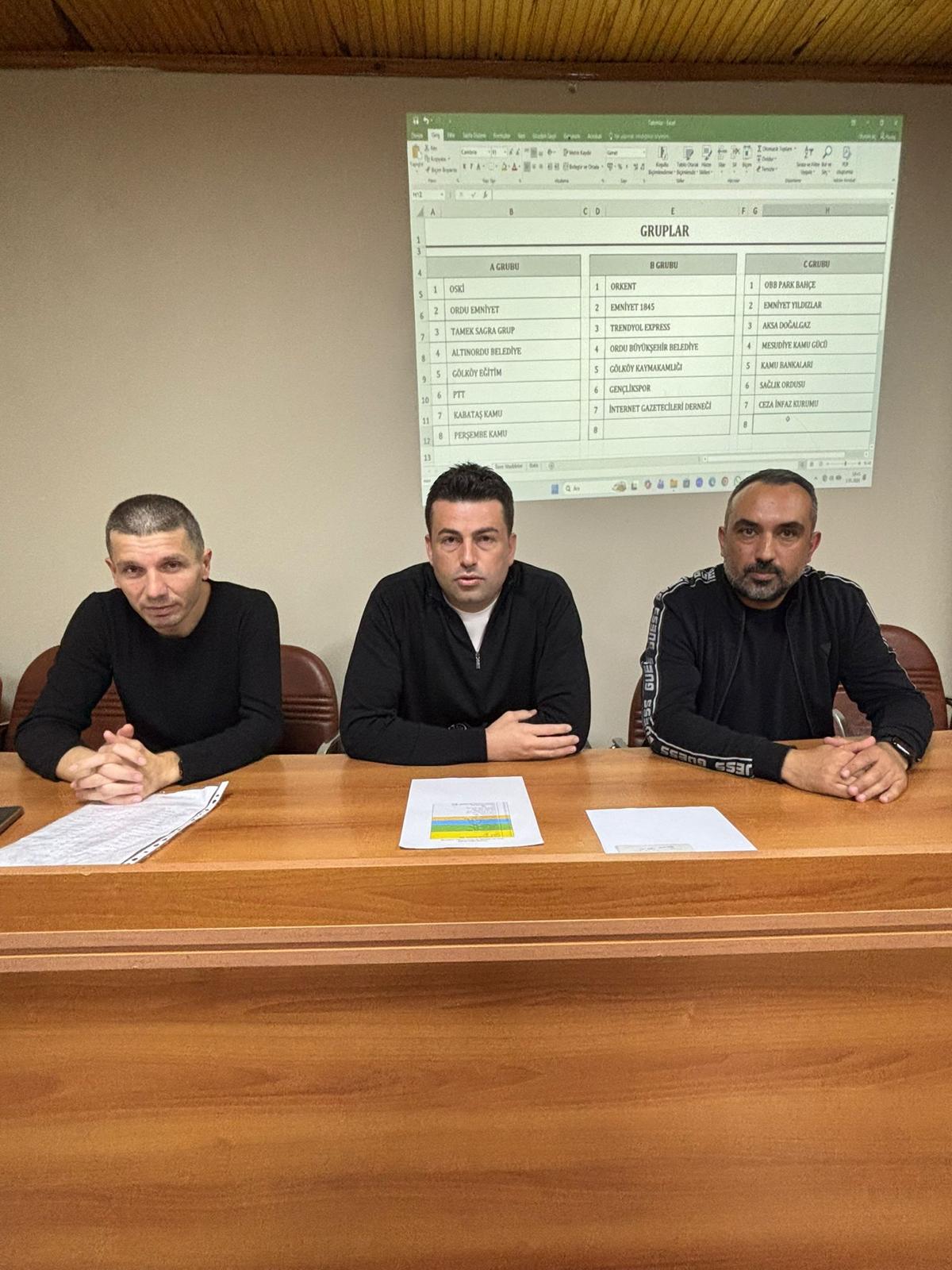 TFFHGD Halı Saha Futbol Turnuvası’nda Gruplar Belli Oldu