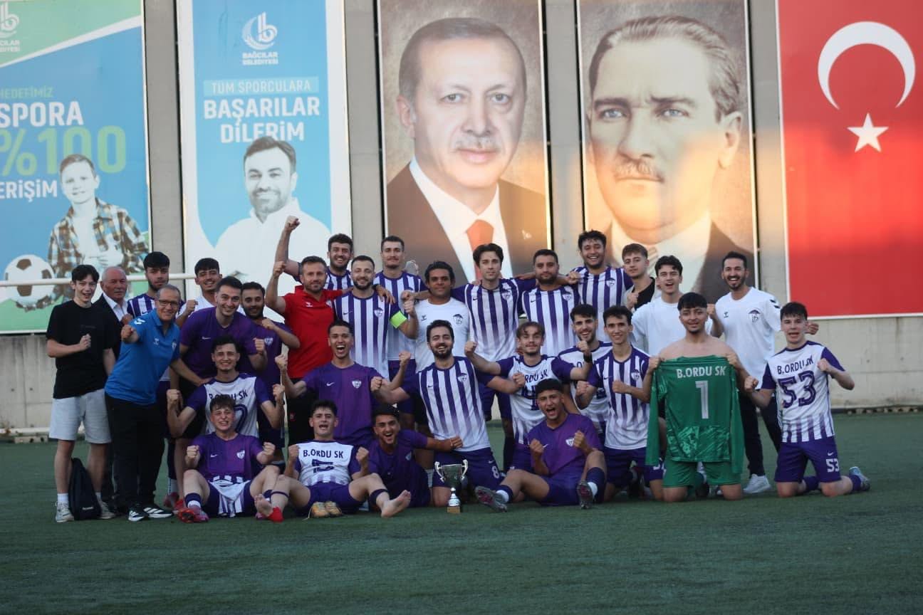 Bağcılar Ordu Spor Kulübü 1.Amatör Lige Yükseldi