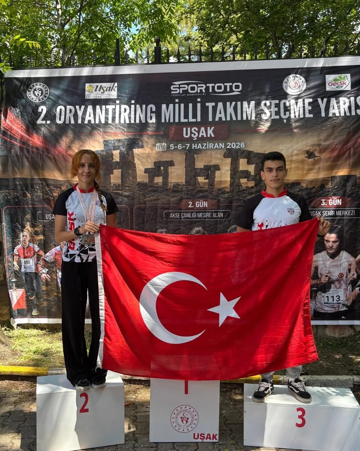 Oryantiring Ordusu Spor Kulübü Milli Takıma İki Sporcu Gönderecek